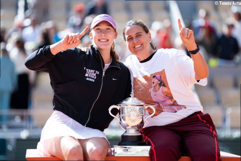 Roland-Garros : Conchita Martinez : "Je ne pourrais pas être plus fière..." #RolandGarros #RG26 #Andreeva #Martinez
