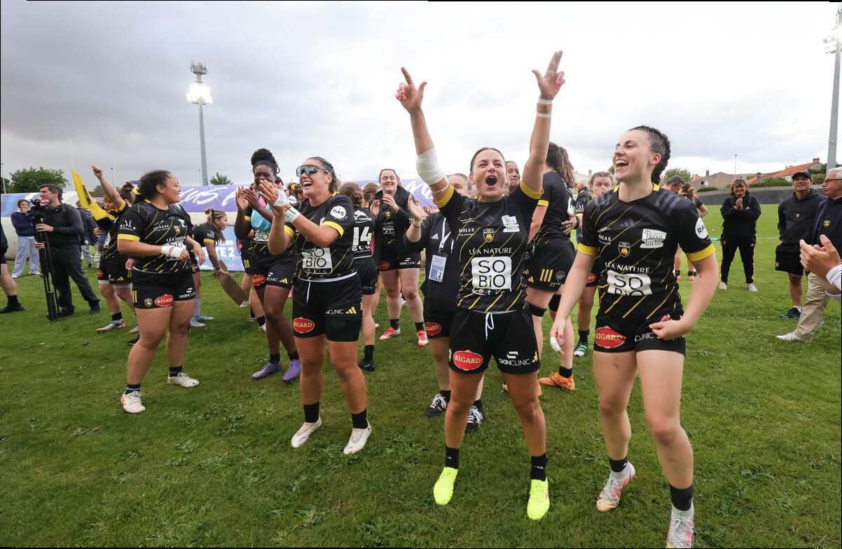 EN IMAGES. « Ça récompense des filles méritantes » : vainqueur des Valkyries en finale (13-10), le Stade Rochelais rejoint l'