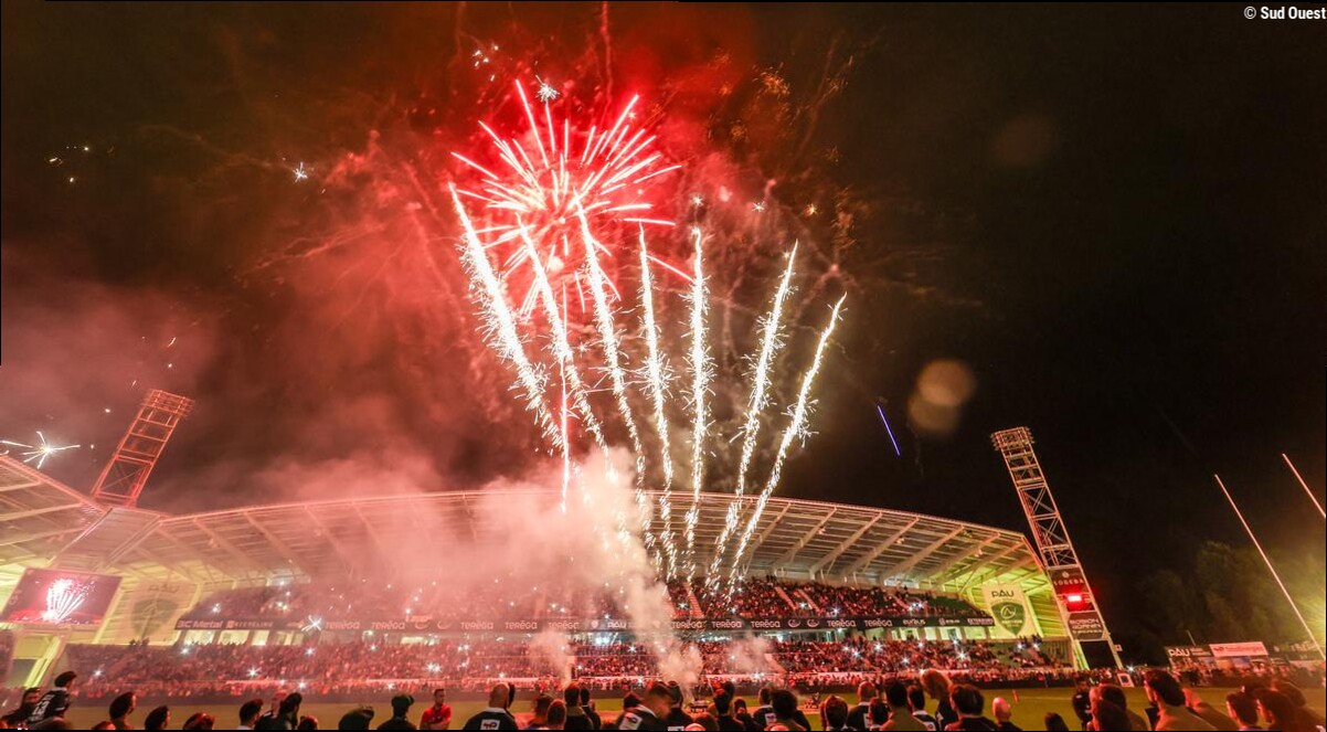 TOP 14. Après Pau - Montauban, le rêve éveillé béarnais en clichés