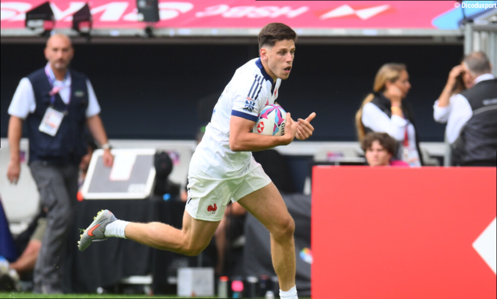 Les Bleus croquent l'Afrique du Sud et filent en finale du Sevens de Bordeaux