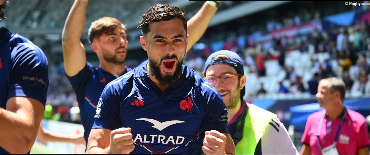 Rugby à 7 - Les Bleus retrouvent l'or ! L'équipe de France sacrée à Bordeaux au bout du suspense face à la Nouvelle-Zélande