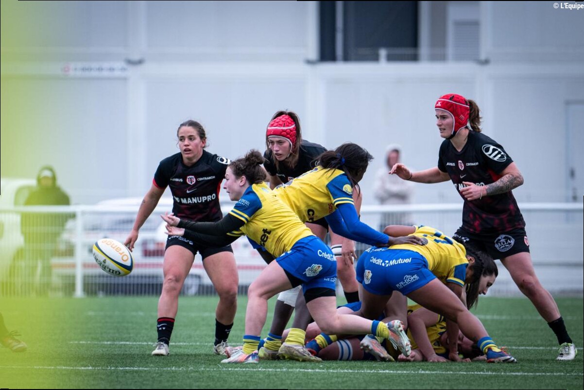 L'ASM Rugby Féminin termine leader d'Élite 1 et disputera la phase finale avec Toulouse, le Stade Bordelais et Blagnac