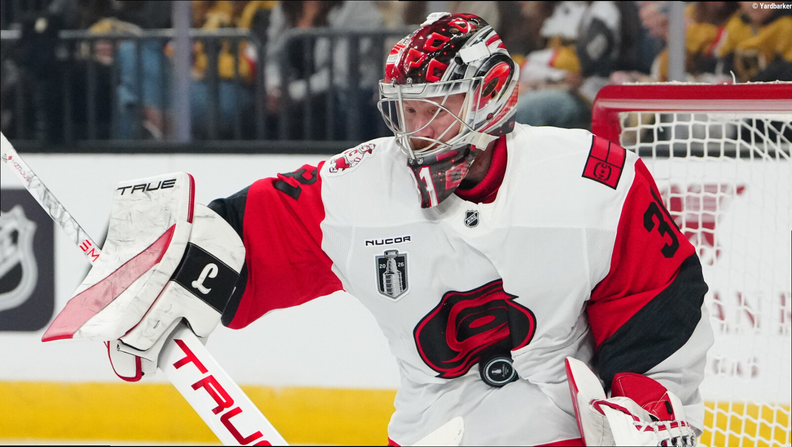 Should Hurricanes make goalie switch for Game 4 of Stanley Cup Final?