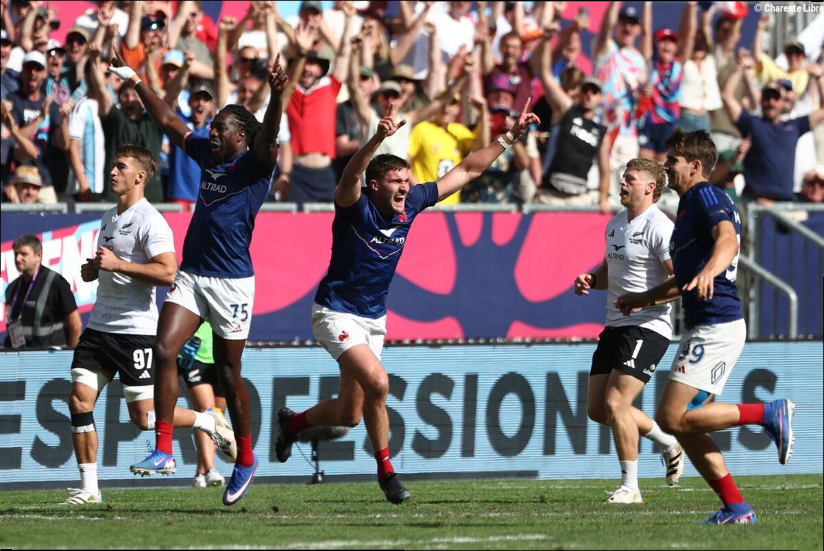 Les Bleus du VII font chavirer Bordeaux