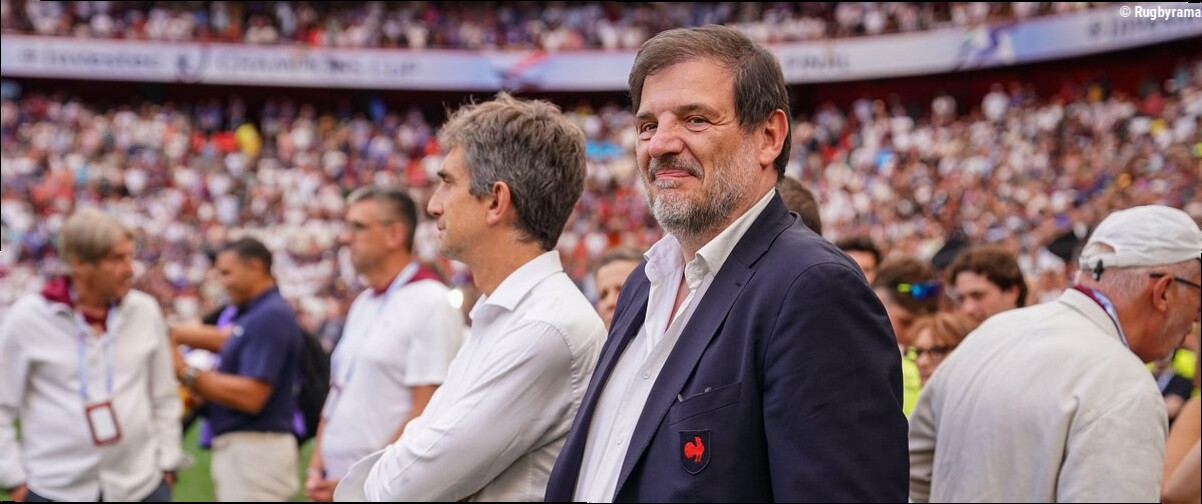 Rugby à 7 - "Louis Bielle-Biarrey serait un excellent joueur de rugby à 7", assure le président de la FFR, Florian Grill, lor
