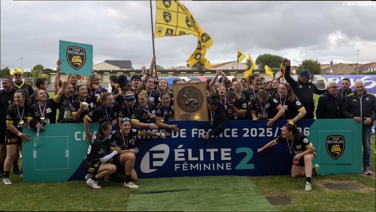Elite 2 féminines - "Nous avons cravaché, ça fait cinq ans qu'on vit ces choses-là" : La Rochelle, remonte enfin en Elite 1 !