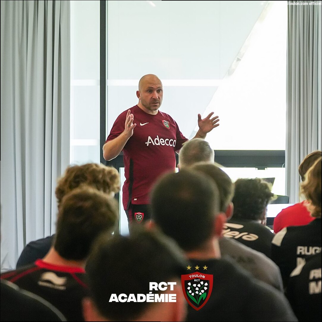 Le Rugby Club Toulonnais lance la RCT Académie, son organisme de formation dédié aux métiers du sport