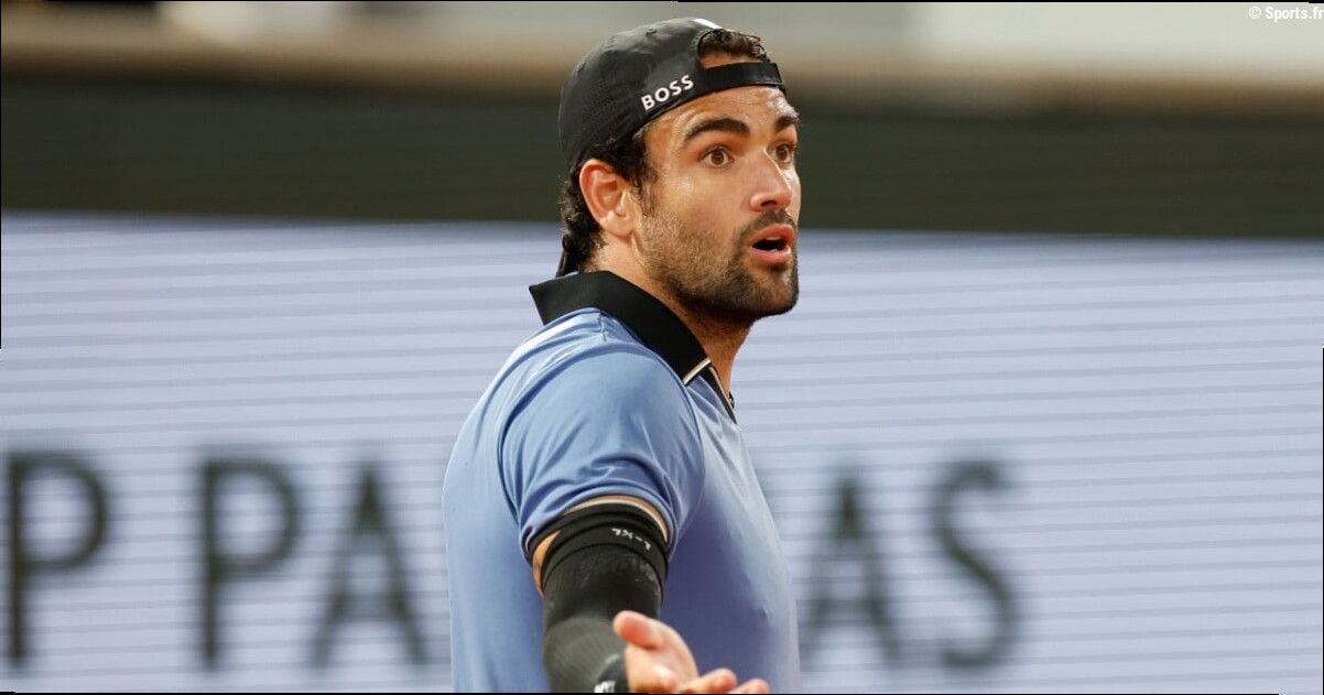 Roland-Garros: Matteo Berrettini, le verdict est tombé