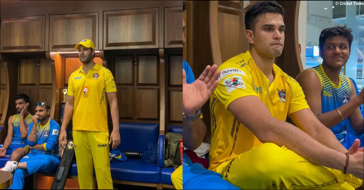 WATCH: Shivam Dube praises Arjun Tendulkar for his match-winning all-round performance in Mumbai T20 League