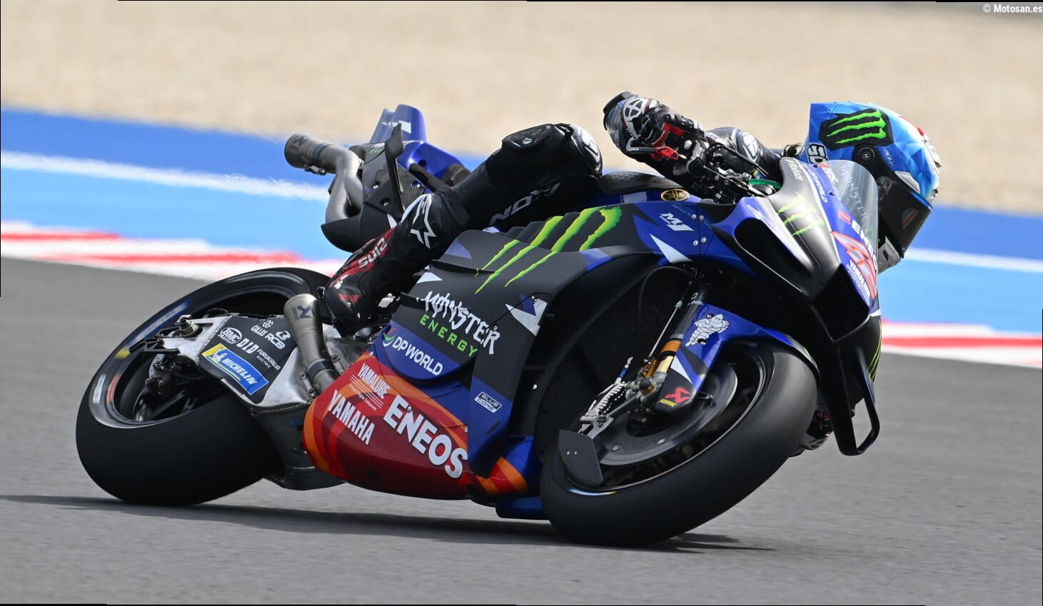 Para Alex Rins «todo se vuelve más difícil» encima de la Yamaha