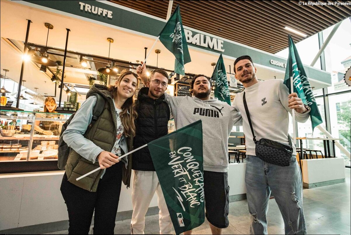 « Cela va être une grande fête » : en ville, la pression monte pour les supporters de la Section Paloise