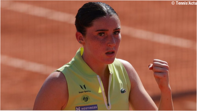 WTA - Nottingham (Q) : Elsa Jacquemot sortie dès le premier tour des qualifications #WTA #LexusNottinghamOpen #Kenin #Jacquem