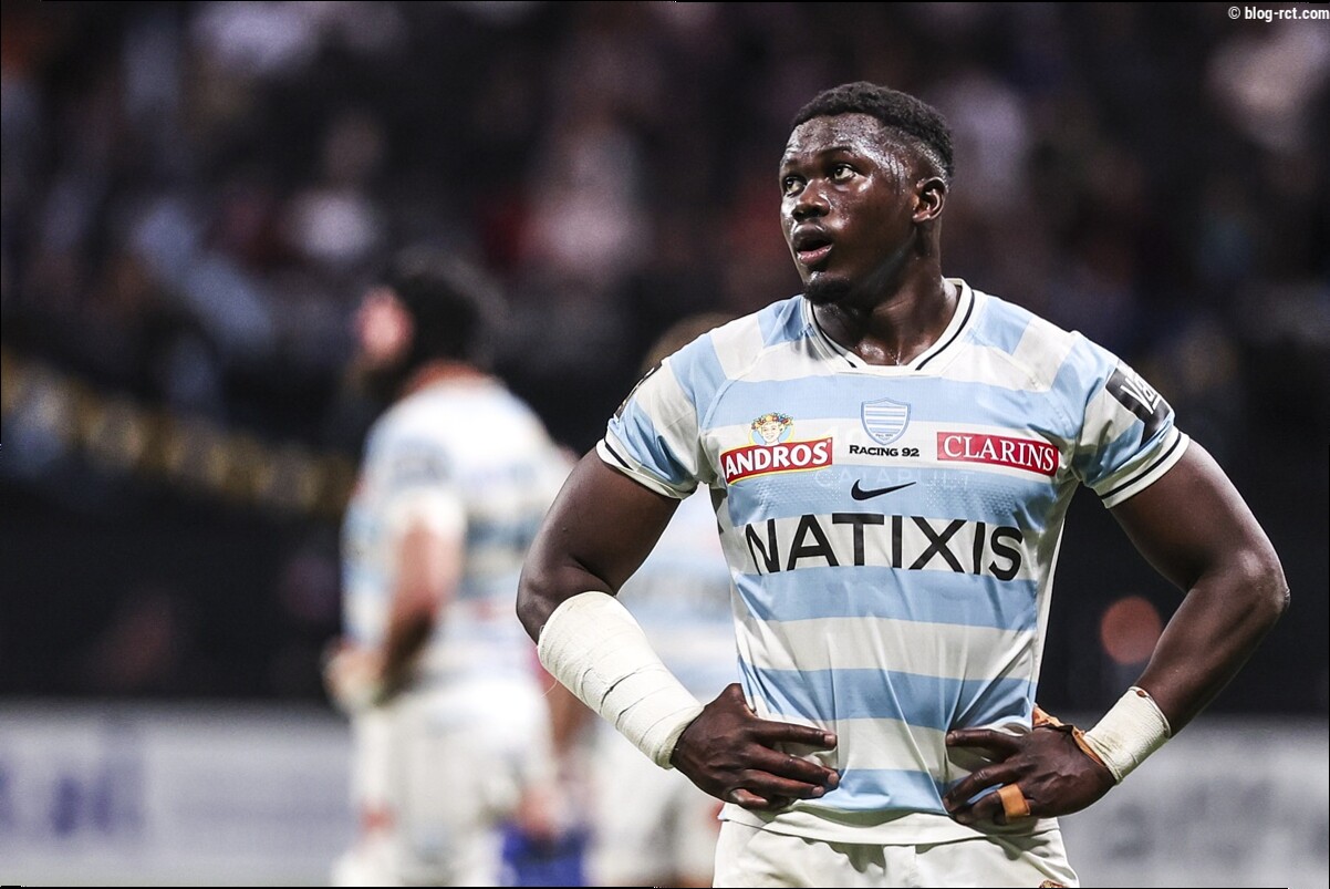 Ce joueur stupéfiant du Racing 92 qui s'est fait un nom en Top 14 lors de ce barrage contre Pau