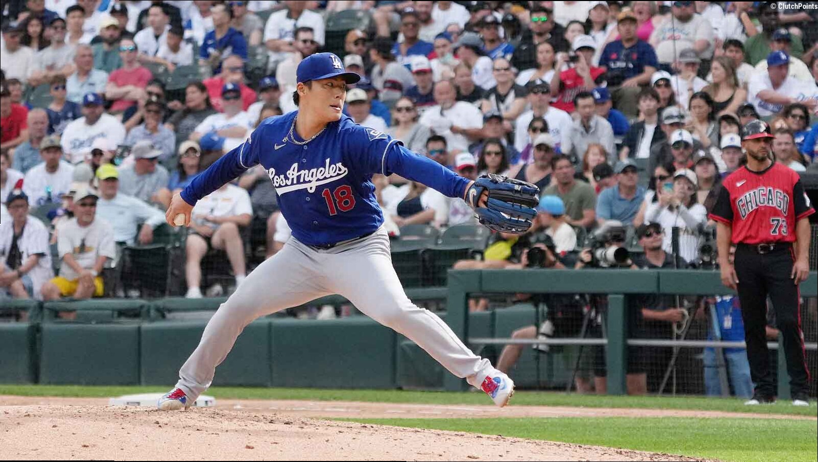 Dodgers' Mookie Betts ends Yoshinobu Yamamoto's perfect game in weirdest way possible