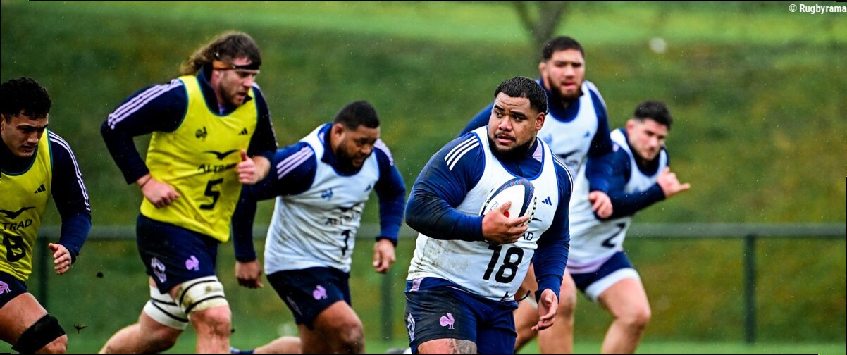 XV de France - Absent de la liste, Tevita Tatafu est pourtant bien à Marcoussis