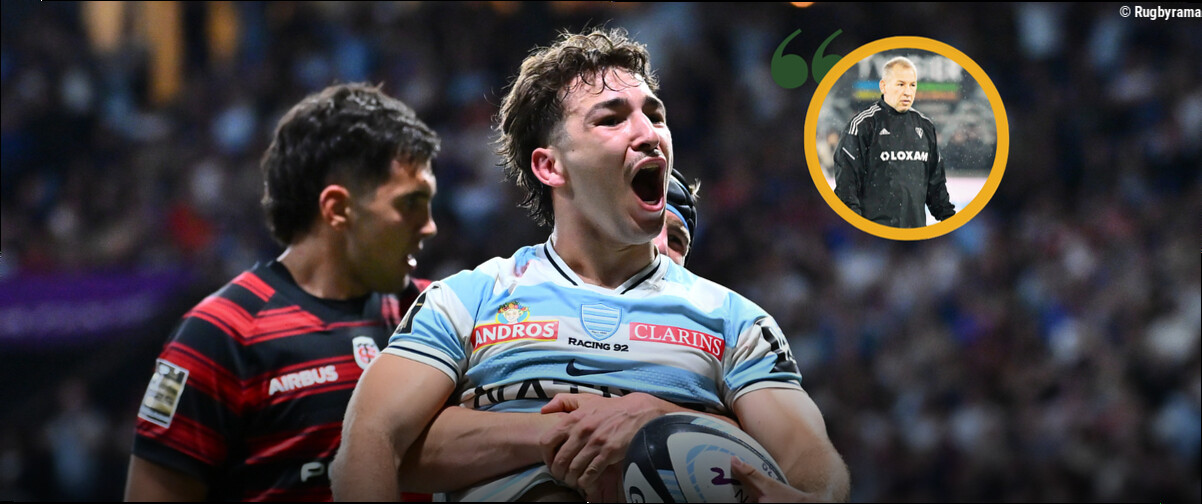Top 14 - "Léo fait son chemin" : quand Philippe Carbonneau parle de son fils Léo, le demi de mêlée du Racing 92