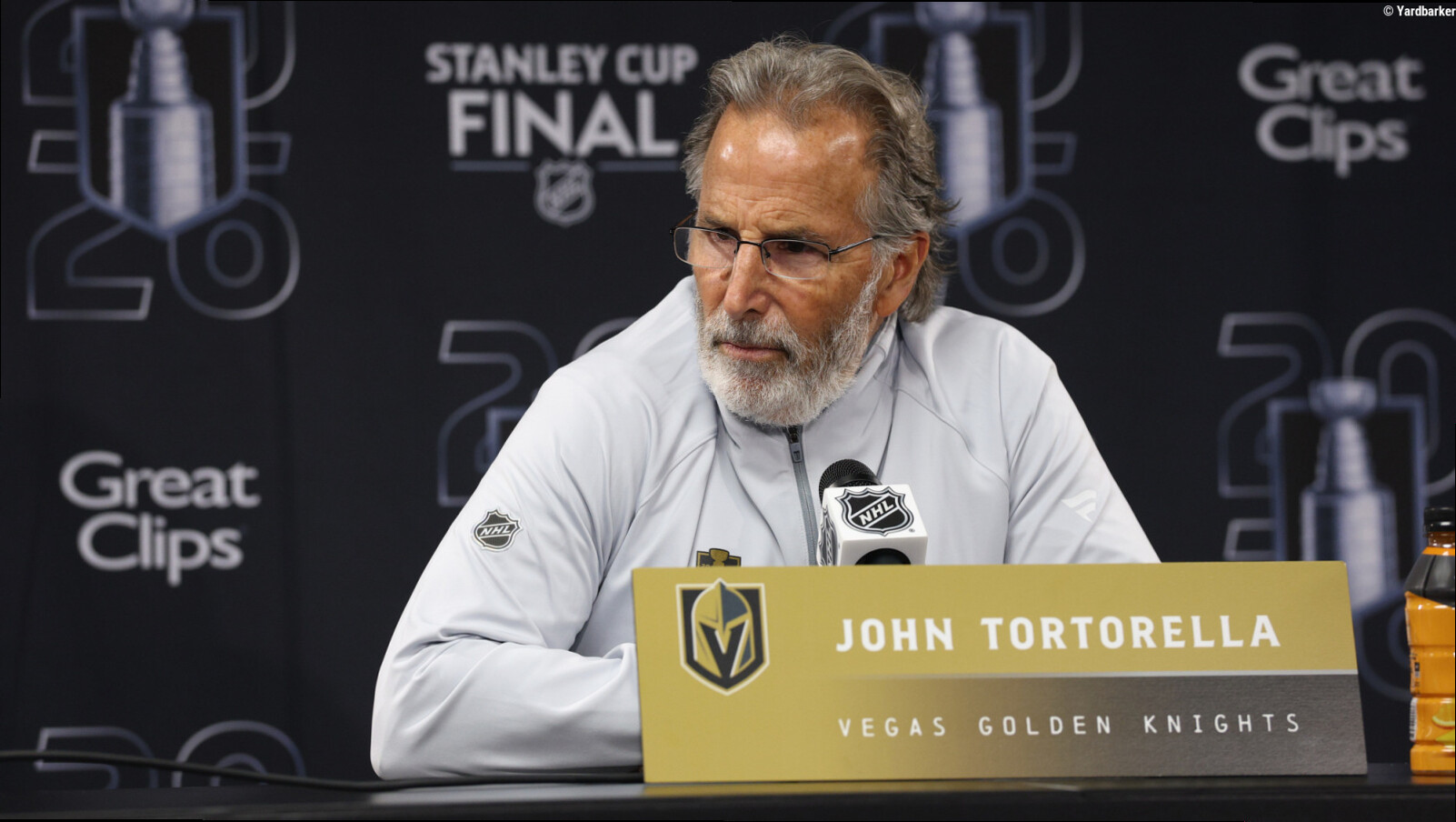 Golden Knights will not retain John Tortorella