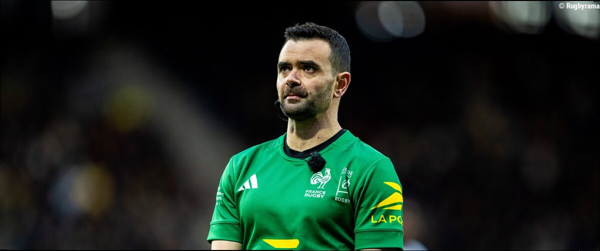 Top 14 - Les arbitres des demi-finales : Pierre Brousset arbitrera Toulouse - Racing et Ludovic Cayre le choc entre Montpelli