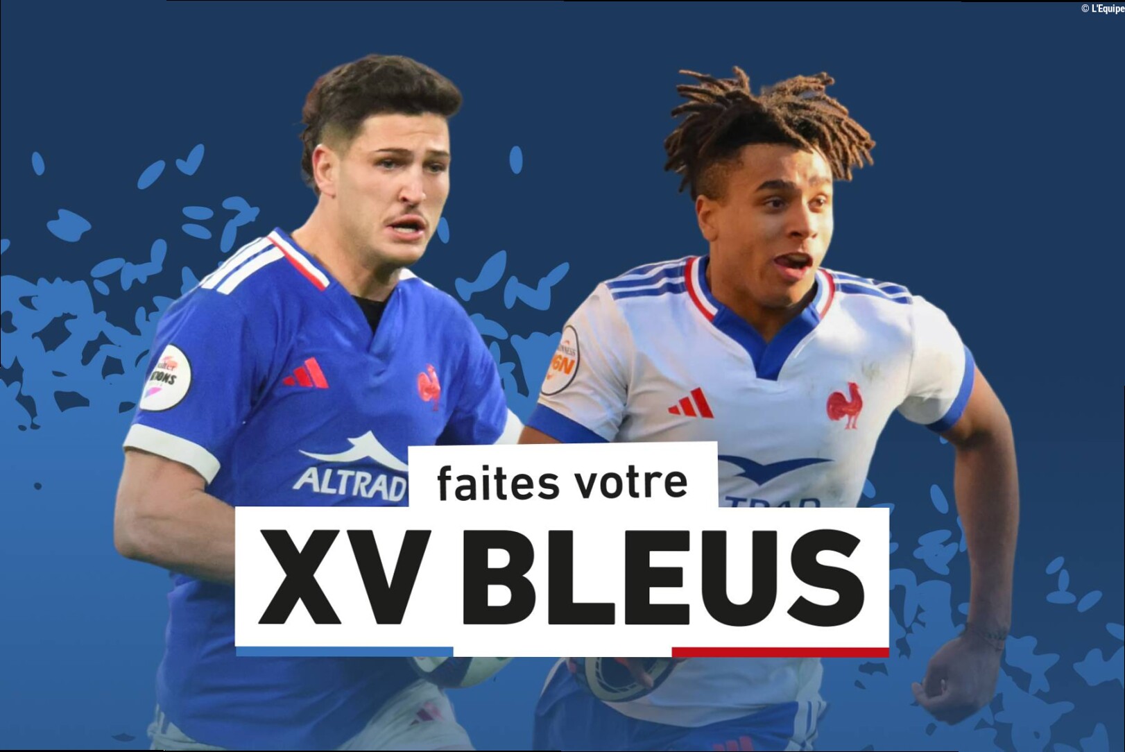 Faites votre XV pour l'amical contre l'Angleterre A