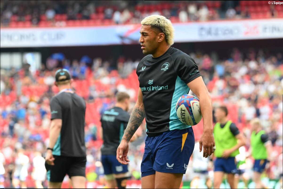 Rieko Ioane titulaire au centre pour la finale d'URC entre le Leinster et les Bulls