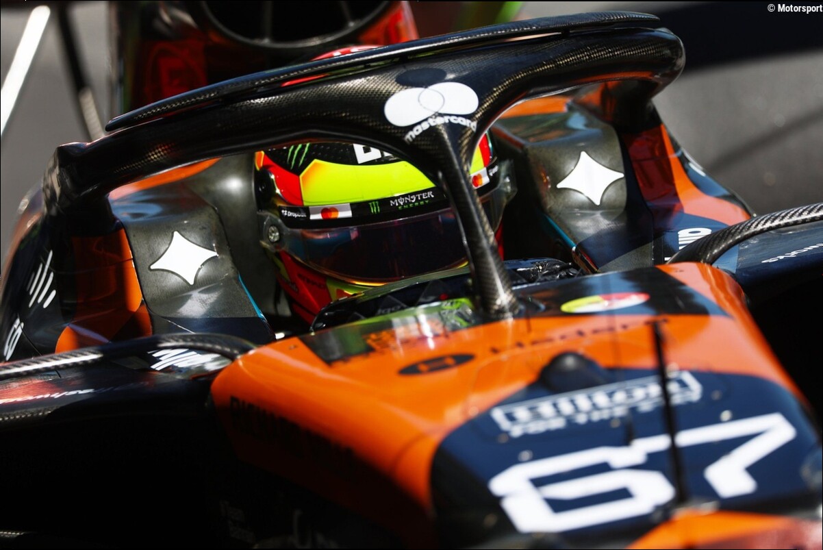 Así impresionó Fornaroli a McLaren en su debut en Fórmula 1 en Barcelona