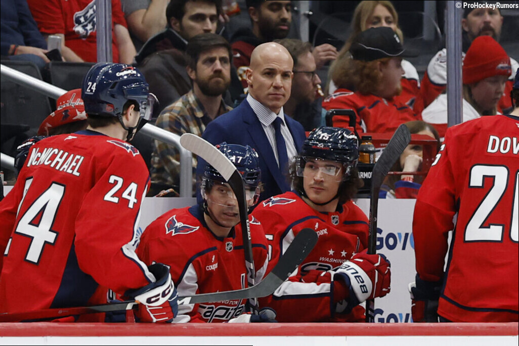 Capitals Extend Head Coach Spencer Carbery