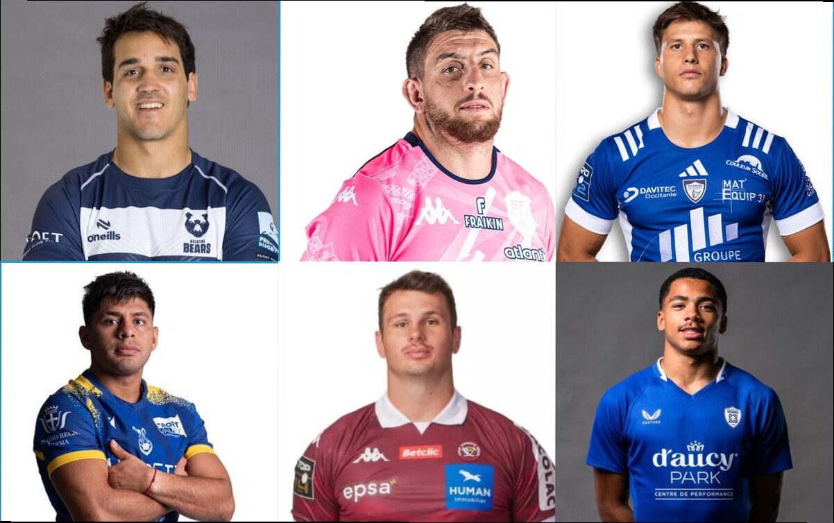 Rugby - Top 14 : la Section Paloise officialise ses 7 recrues pour la saison 2026-2027