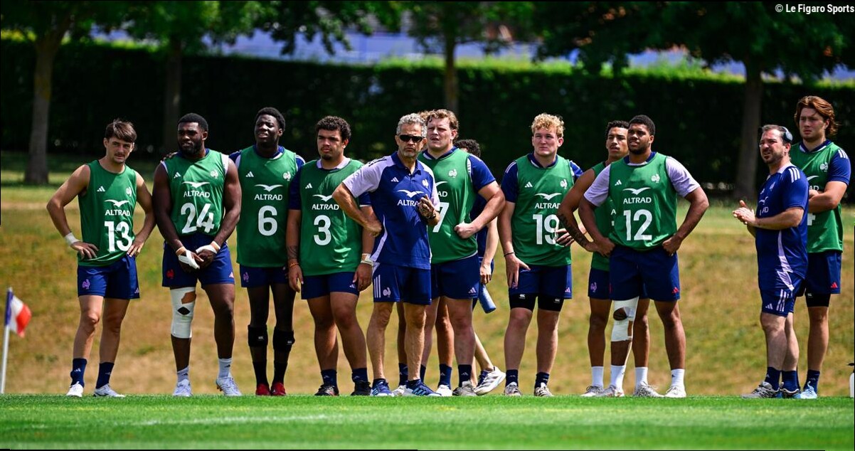XV de France : un «crunch amical» contre l'Angleterre A pour gagner sa place dans l'avion
