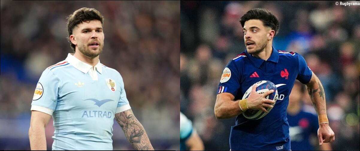 XV de France - Matthieu Jalibert appelé et Romain Ntamack pressenti dans la liste des 42 joueurs sélectionnés avec les Bleus 