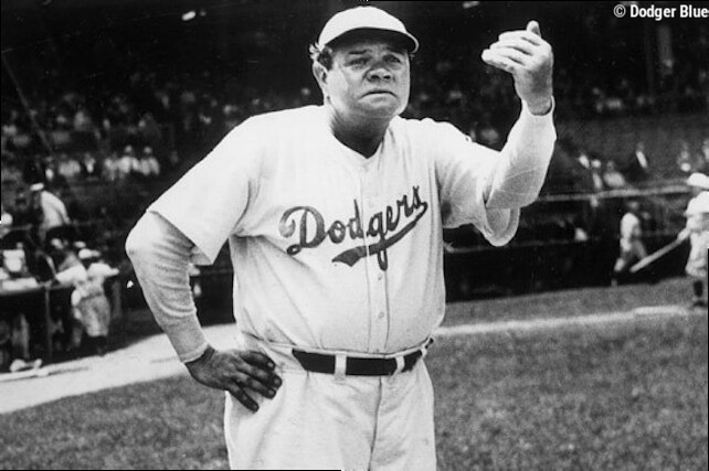 This Day In Dodgers History: Babe Ruth Coaches First Game