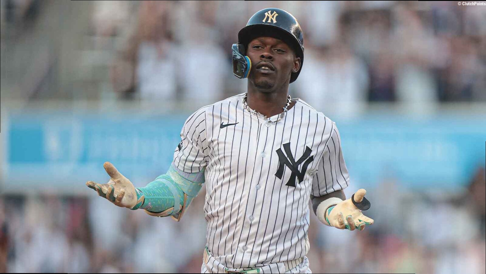 Is Yankees' Jazz Chisholm Jr in lineup vs Reds after blooper-reel injury?