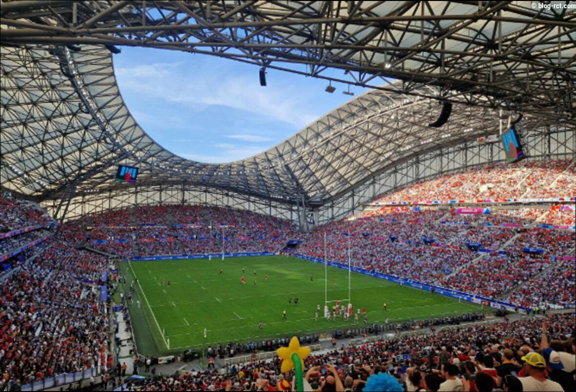 Les supporters toulousains ont une nouvelle fois envahi le Vélodrome