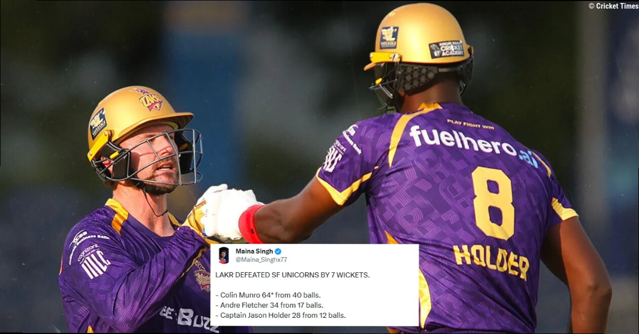 MLC 2026: Fans erupt as Colin Munro and Jason Holder power LA Knight Riders to thrilling win over San Francisco Unicorns