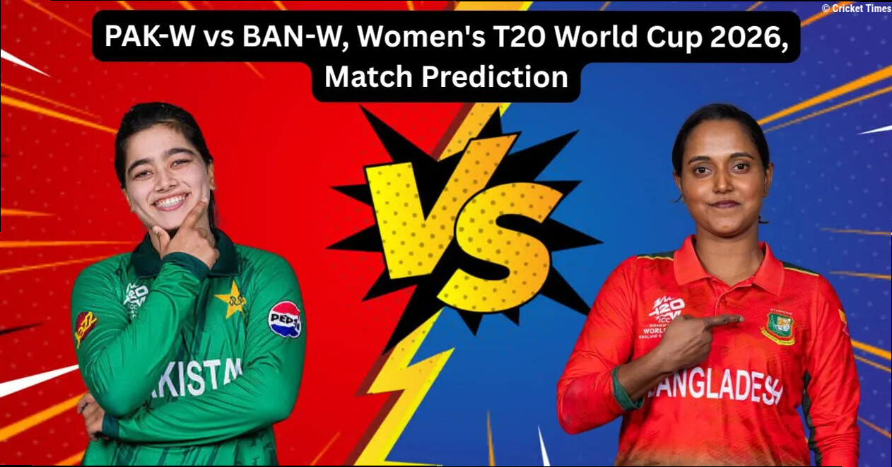 PAK-W vs BAN-W, Women's T20 World Cup 2026, Match Prediction: Who will today's game between Pakistan Women and Bangladesh Wom