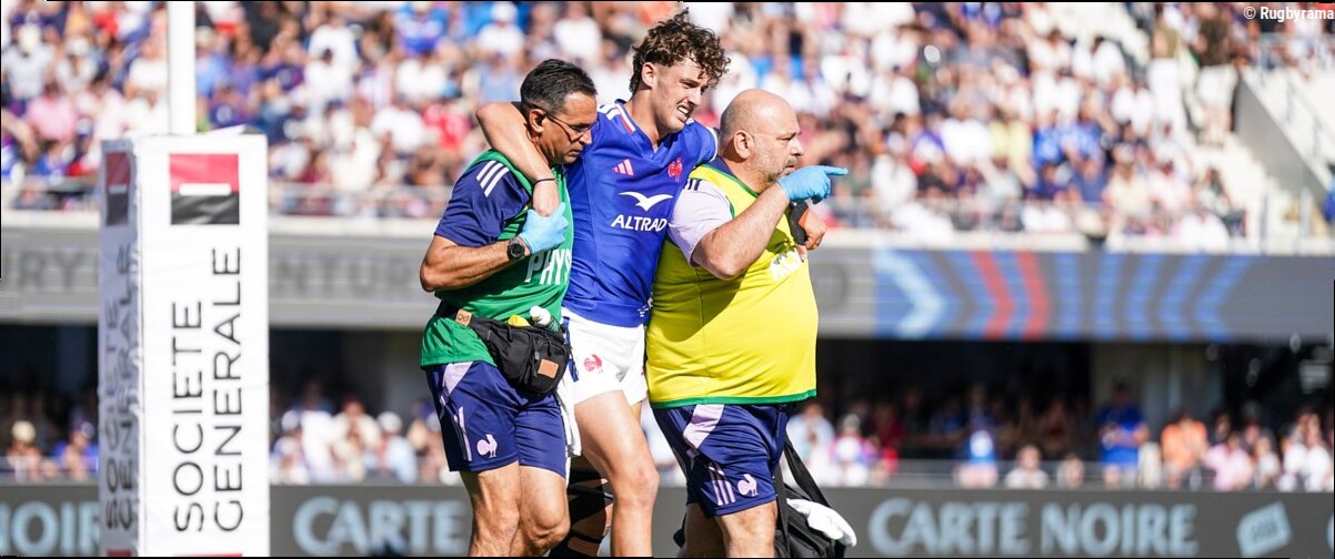 XV de France - Grégoire Arfeuil forfait pour le Championnat des nations après sa blessure subie face à l'Angleterre XV