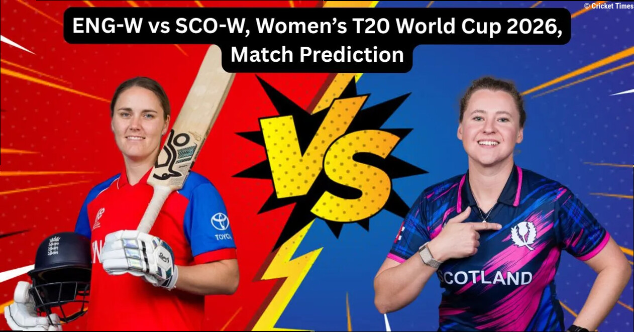 ENG-W vs SCO-W, Women's T20 World Cup 2026, Match Prediction: Who will today's game between England Women and Scotland Women?