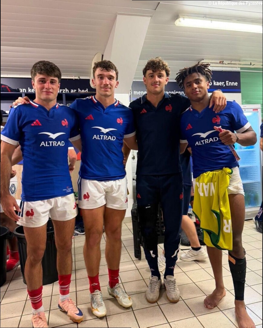 Rugby - XV de France : 3 joueurs de la Section Paloise appelés pour la préparer le Championnat des nations, 2 autres forfaits