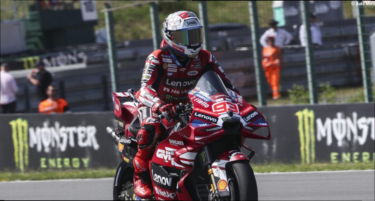 GP de Tchéquie : Marc Márquez s'impose en patron à Brno, Bagnaia sauve un double podium à Ducati