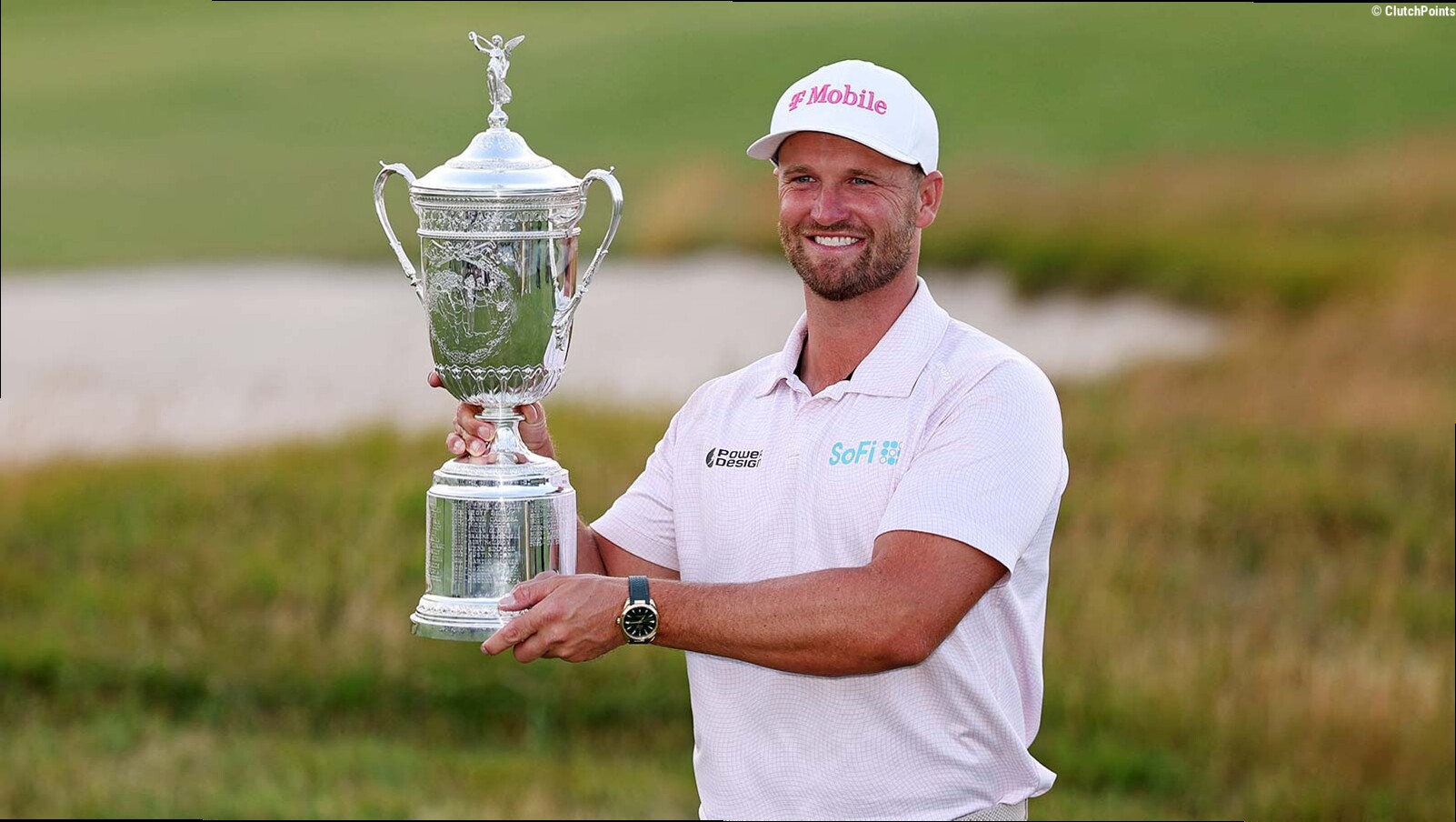 Wyndham Clark gets emotional Father's Day surprise after US Open win