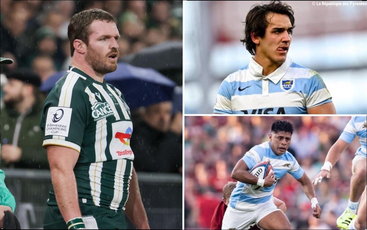 Rugby - Section Paloise : Julian Montoya et deux recrues retenus avec l'Argentine