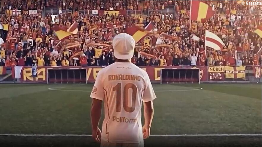 Ronaldinho al Ravenna: il video di presentazione fa il giro del mondo