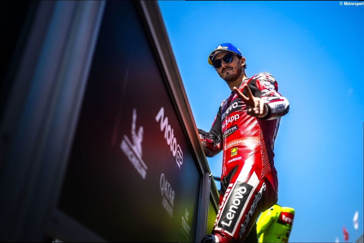 "Un cycle touche à sa fin" : Ducati officialise le départ de Bagnaia