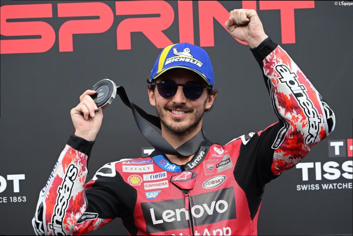 Francesco Bagnaia quittera l'écurie officielle Ducati à l'issue de la saison