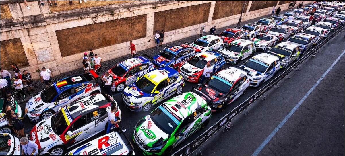 113 équipages engagés en ERC pour le Rally di Roma Capitale dont l'Équipe de France Espoir Rallye FFSA