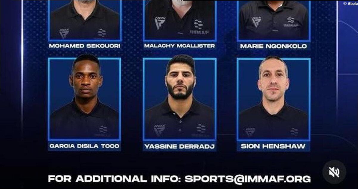 Garcia Disila Toko eleva o nome de Angola na arbitragem africana de MMA