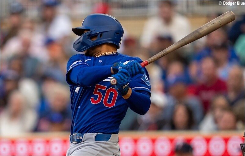 Recap: Mookie Betts Nearly Hits For Cycle In Dodgers' Sweep Of Twins