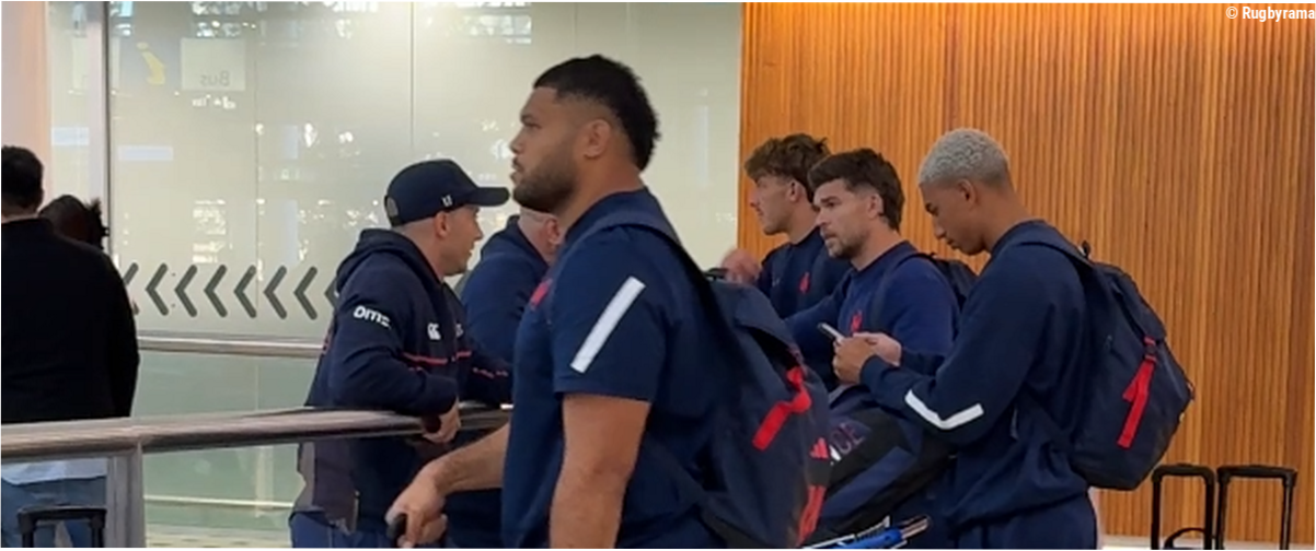 XV de France - Les Bleus sont arrivés en Australie, lieu de préparation de leur match face à la Nouvelle-Zélande