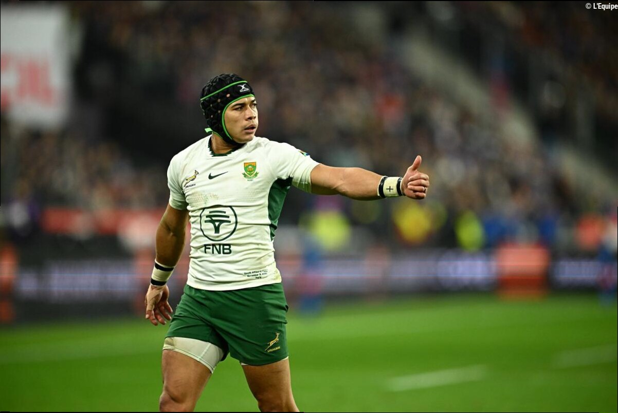 Une composition expérimentée, les Springboks avec 17 champions du monde contre l'Angleterre en Championnat des nations