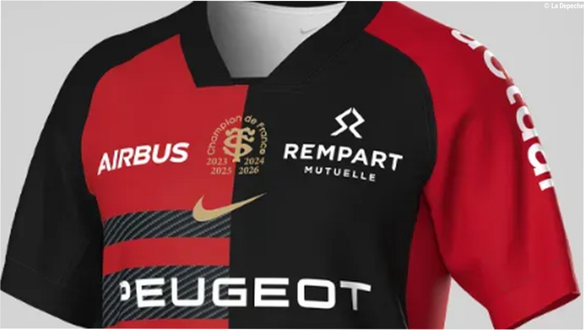 Stade Toulousain : un mix des quatre dernières années, livrable en décembre, coût de 110 €... le club "rouge et noir" sort un