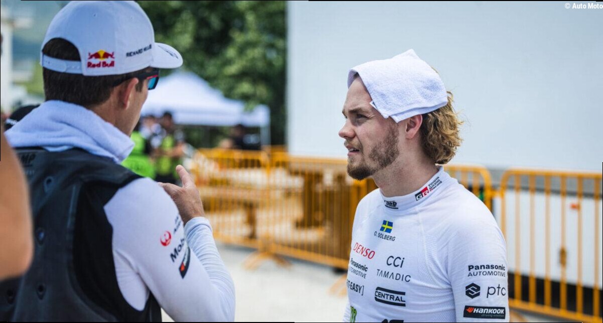 Toyota : "Je dois me remettre en selle mentalement", Oliver Solberg en train d'accuser le coup après le Rallye de l'Acropole